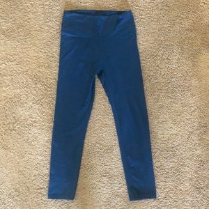 Dark Teal Fabletics Powerhold Leggings